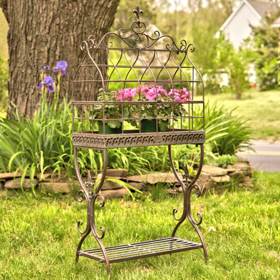 Giuliana Rectangular Multi-tiered Plant Stand