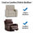 Velvet Antislip Recliner Slipcover for Leather Recliners-1618930486