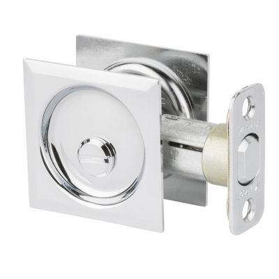 Square Privacy Pocket Door Hardware