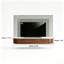 Meuble télé moderne avec plateau flottant de 63 po avec plateau en faux marbre-368874929