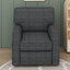 Fauteuil d'appoint pivotant à 360 ° avec poches latérales-9614580