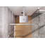 Gough Semi-Frameless Wet Room Glass Screens with Clear Glass-36814088