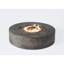 Table de feu en béton 12 po de hauteur, extérieur, noir et gris Allure High Classy