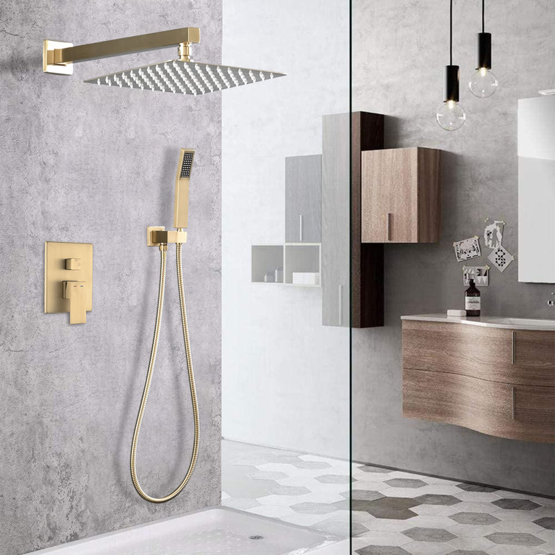 Complete Shower System with Rough in-Valve
