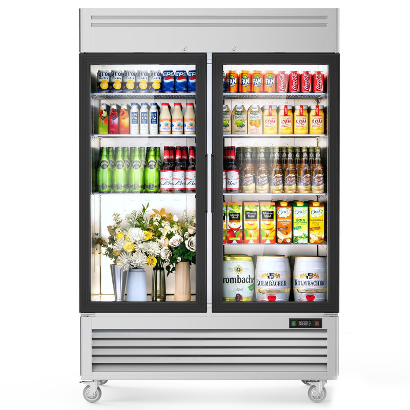 Réfrigérateur commercial avec portes vitrées Coolake