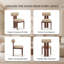 48 cm H Fabric Side Chair-264252097-264252103-264252107