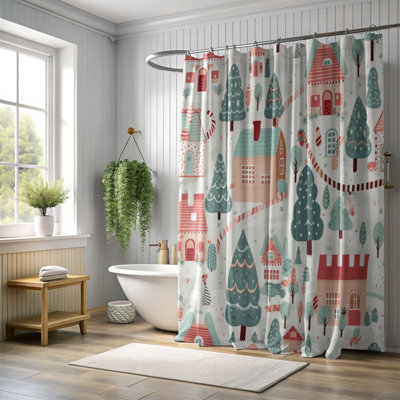 Rideau de douche Sugar Lane - Premium