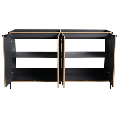 60" Freestanding Bathroom Vanity - Coffee, Finish Stylish And Functional Unit