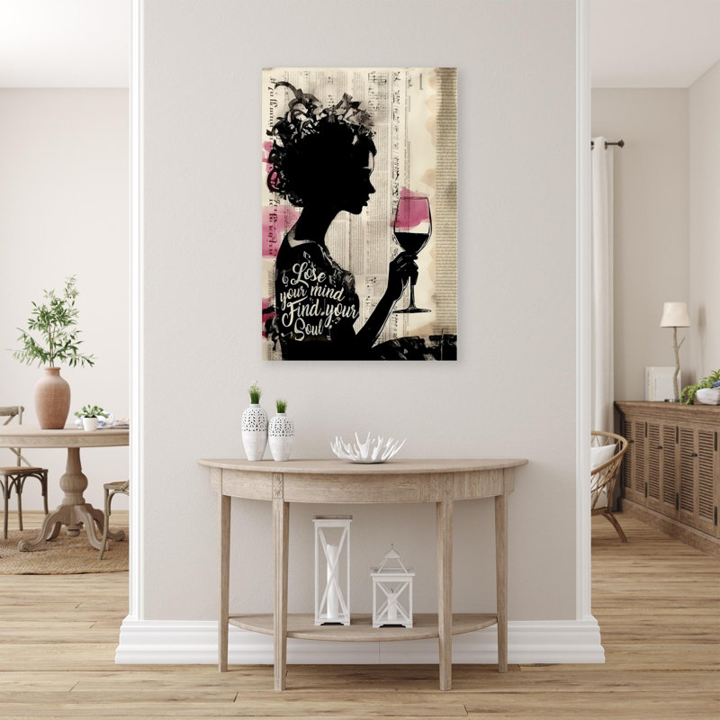 Impression sur toile, "Lose your mind" 2 par Haroldo, H 36 po x l 24 po x P 1,25 po