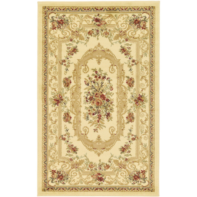 Debora Oriental Area Rug, Rectangle 2'2" x 3'1", Cream