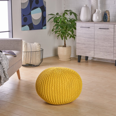 Moorer Upholstered Pouf