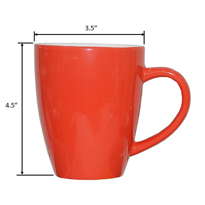6 Piece Coffee Mug Set With Stand