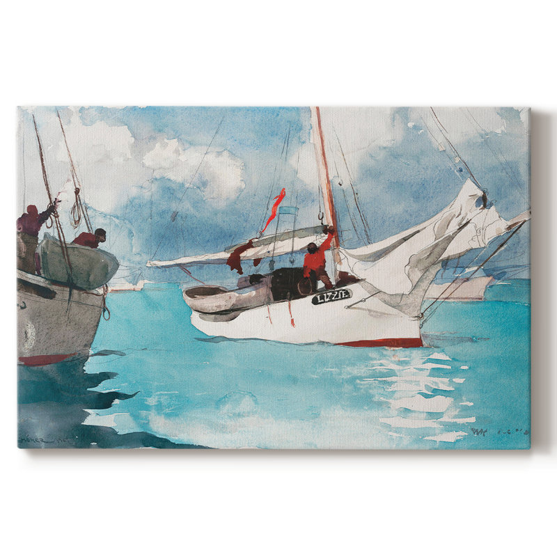 Paysage rétro - Cxxxiv, Toile tendue, H 9 po x l 13 po x P 1,5 po