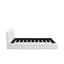 Grand lit plateforme tapissier-430992533
