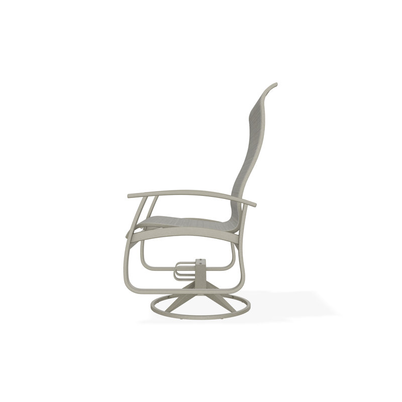 Belle Isle Outdoor Dining Chair, Deacon, Storm