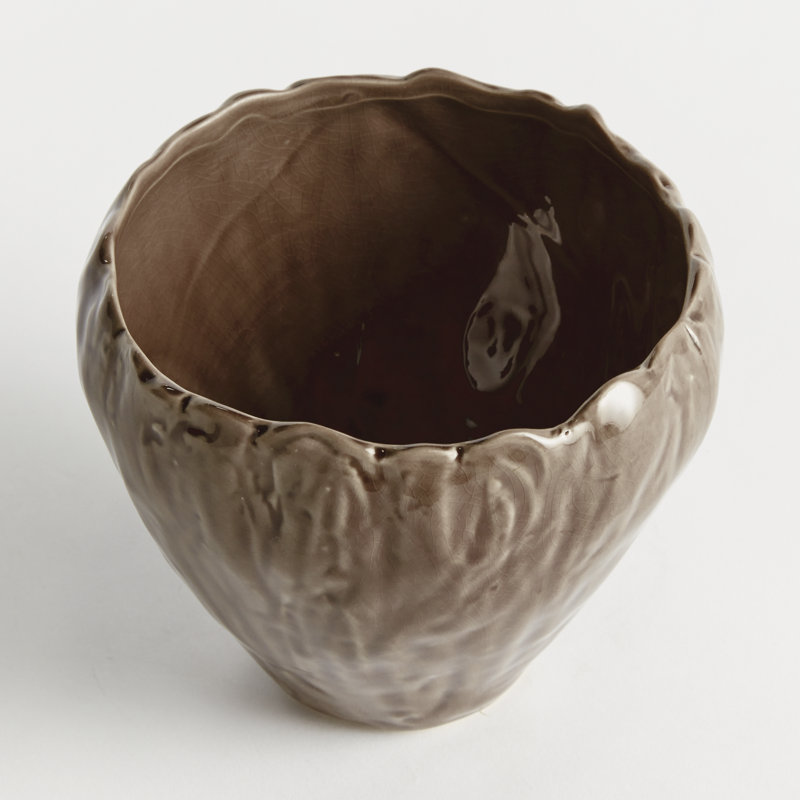 Evelyn Pot Large, Grand, Brun