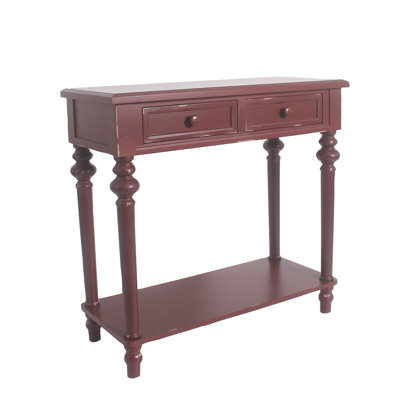 Cedarvale Solid Wood Top 2 - Drawer End Table