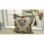Housse de coussin en tissu à volants / à volants Fab divine, parfaite pour le lit, le salon, orange vif, 20 x 20-106744444