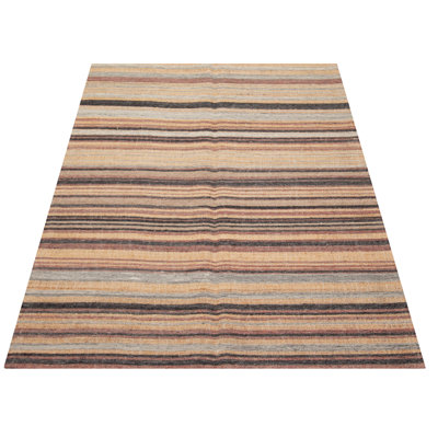 Qunita Wool Striped Indoor Rug