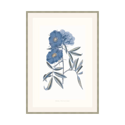 Bouquet Blue 2 Print by Studio L57 Nouvelle