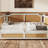 Rattan Daybed with 2 Drawers
