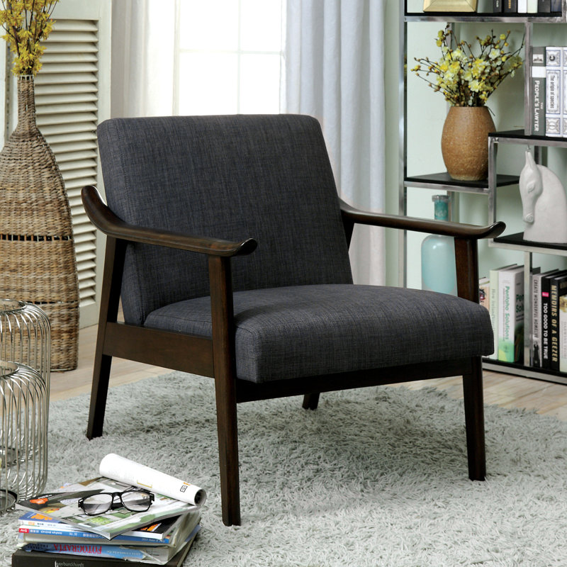 Fauteuil Renfrew, Lin gris