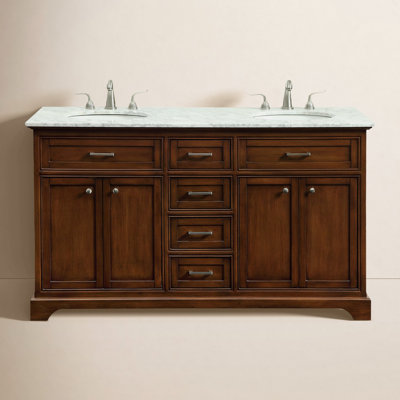 Hermes 60'' Double Bathroom Vanity