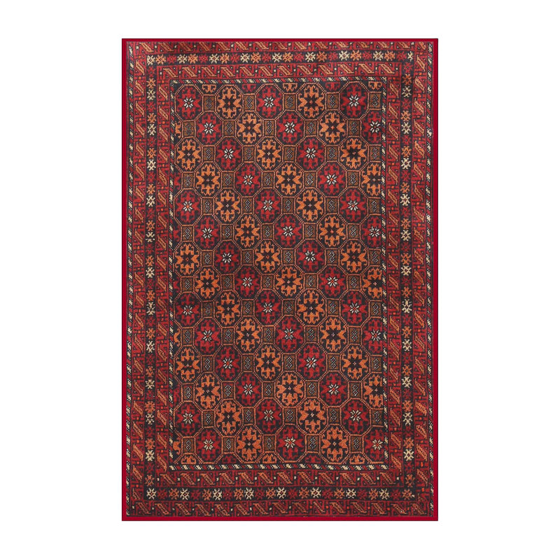 Tapis rouge à motif sud-ouest, Rectangle 3 pi x 5 pi