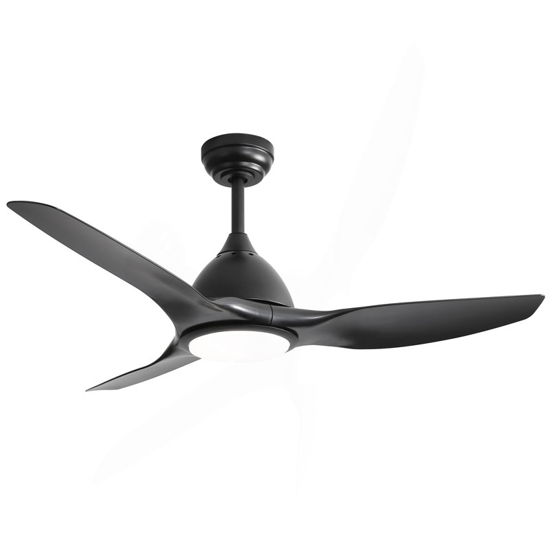 52 Inch Modern Ceiling Fan With 22W LED Light