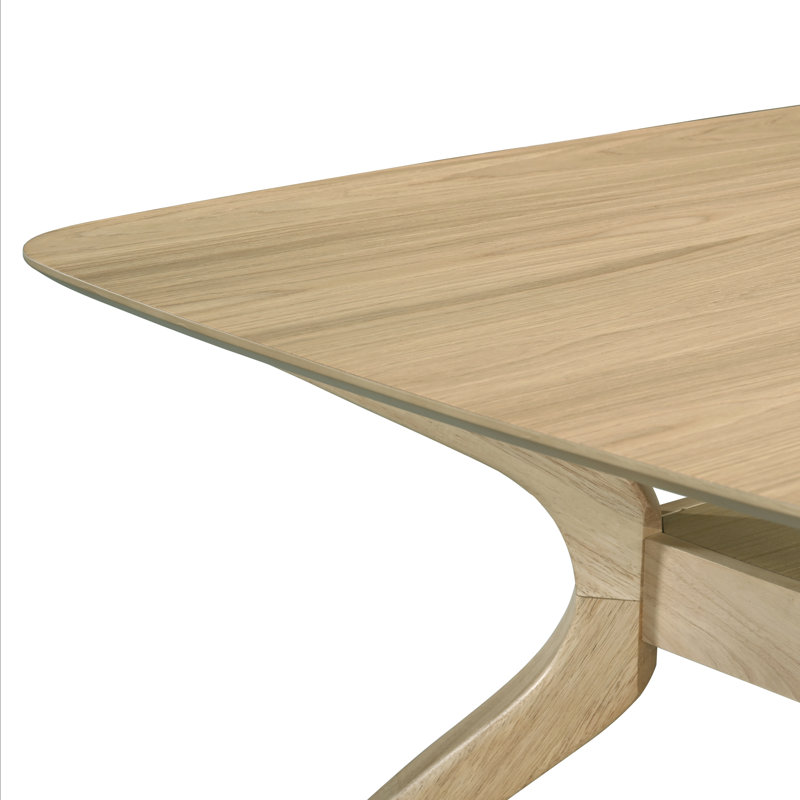 Aria Wood Dining Table, Oak