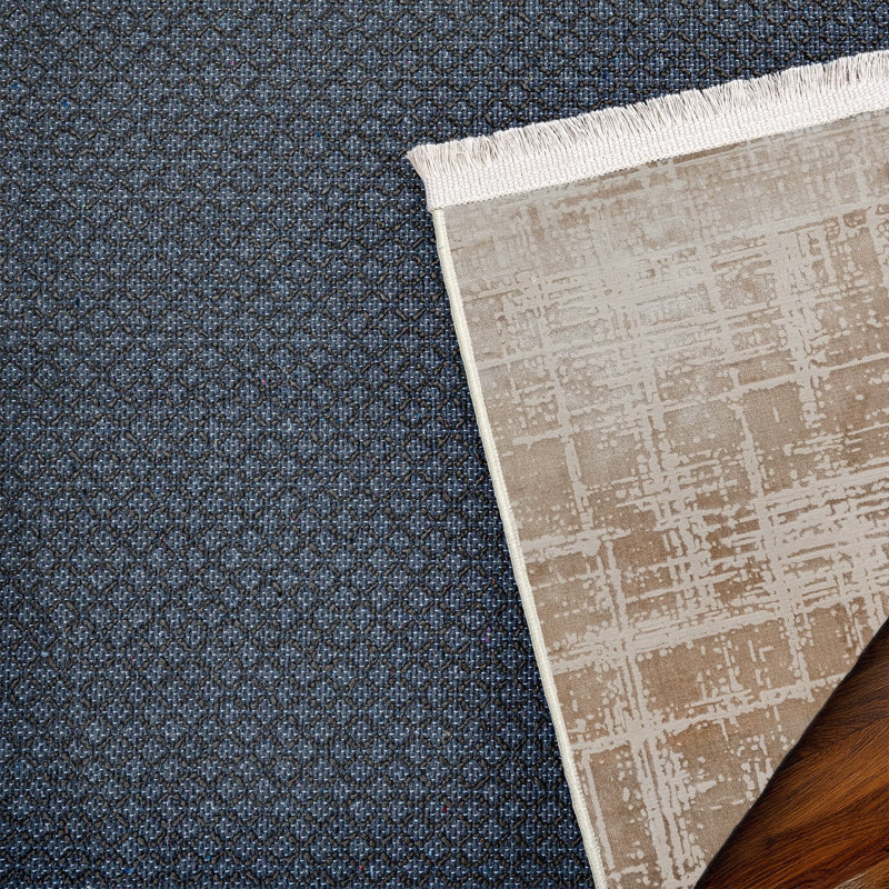 Tapis tissé antidérapant Mink