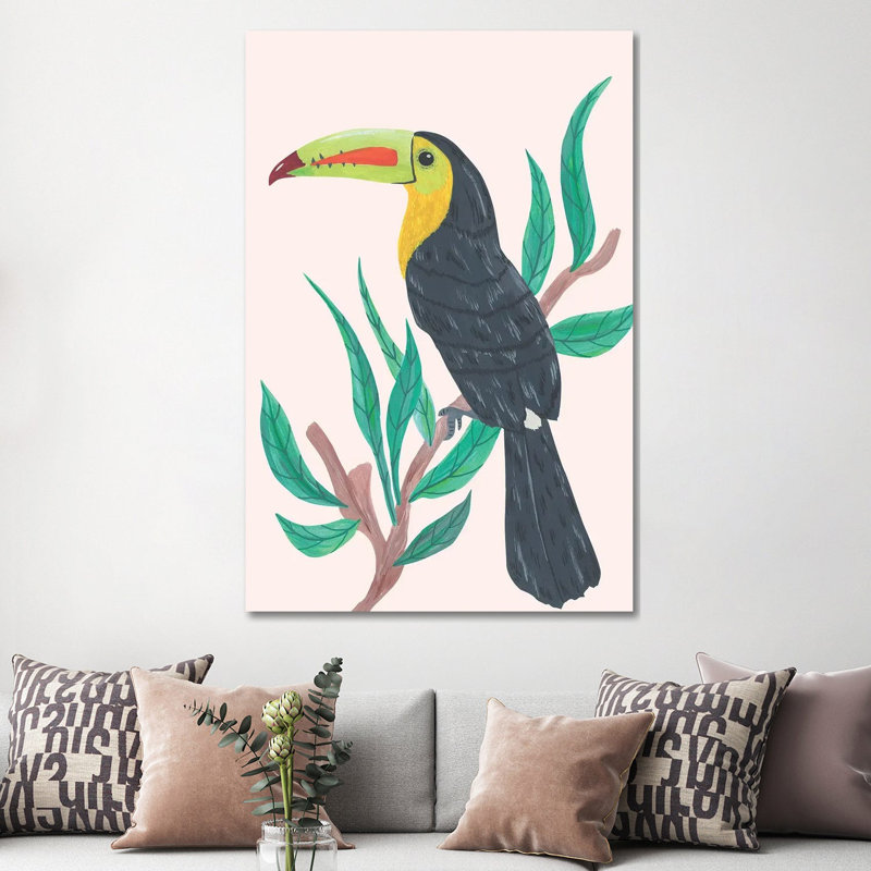 Tropical Soul by Lara Mascareño - Gallery-Wrapped Canvas Giclée on Canvas, Wrapped Canvas, 20.32 cm H x 30.48 cm W