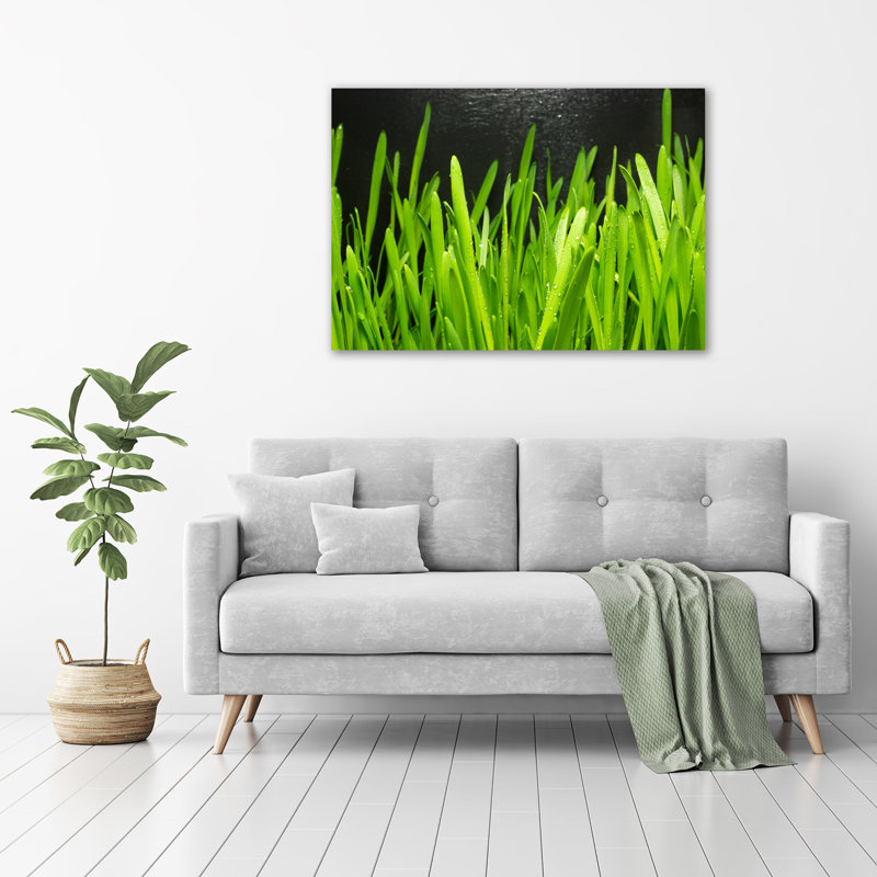 Grass 1 Piece Wrapped Canvas Wall Art