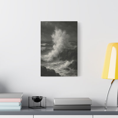 Apel Single Picture Frame Print on Canvas