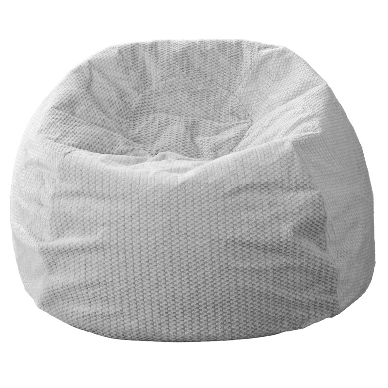Méridienne à billes rechargeable, Colombe 100% polyester Sutherland