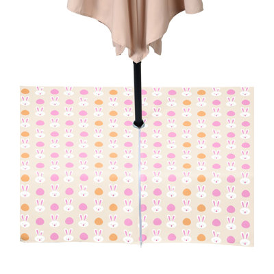 Easter Bunny Water Repellent Tablecloth