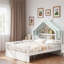Lit maison en bois avec tablettes de tête de lit-1427370855-1427370854