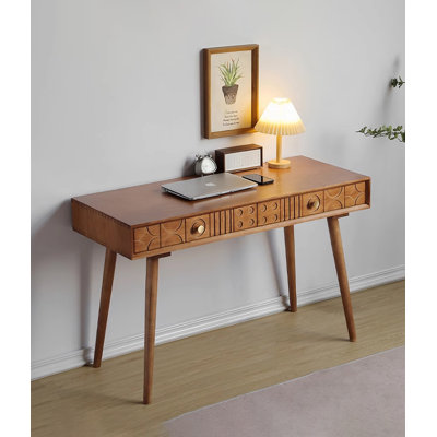 Bureau en bois massif avec tiroirs Nordic Nordic