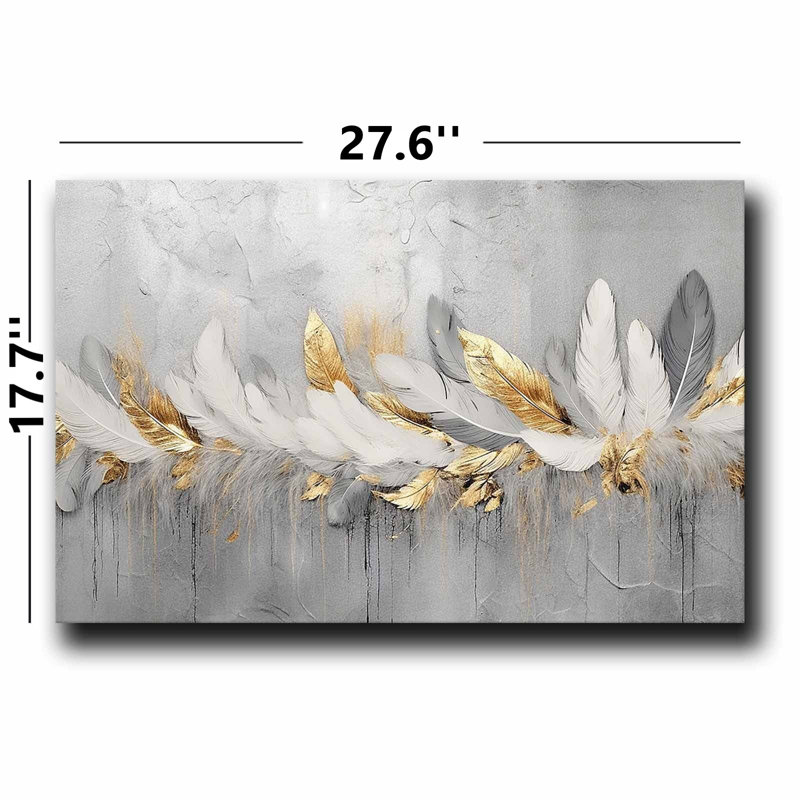 Art mural abstrait sur toile Glam