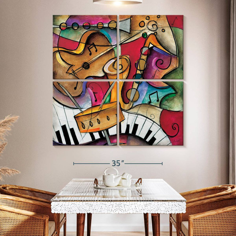 Abarca Jazz It Up II, 50'' H x 50'' W