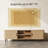 70" Fluted TV Stand with Sliding Tambour Doors, for TVs up to 80" (Wood)-784775998
