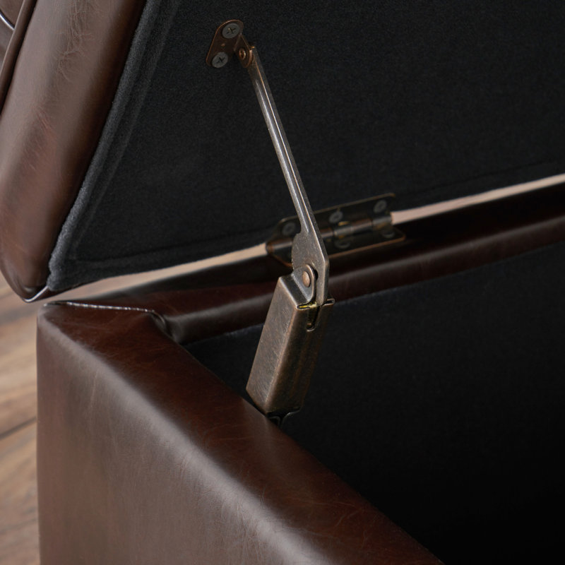 Storage Ottoman, Brown