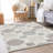 Premium Machine Washable Prisco Ivory Rug-688497855