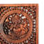 Handmade Boho Religious & Spiritual Wall Decor on Solid Wood