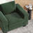 39.8” Accent Chair, Comfy Reading Chair Modern Small Armchair For Home Office-837208169