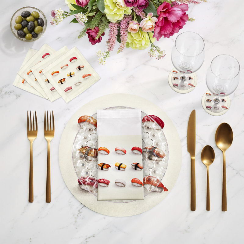 Sushi Zen 16" Vinyl Placemat