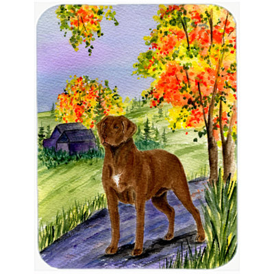 Caroline's Treasures Chesapeake Bay Retriever Glass Cutting Board