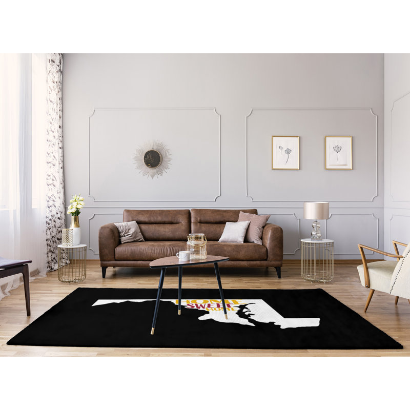 Tapis de poly-chenille en polyester pour la maison, Rectangle 9 pi x 12 pi