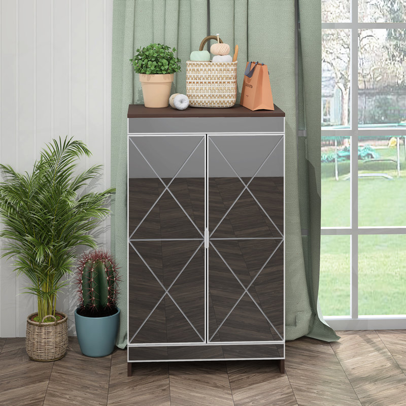 Armoire de rangement à chaussures Modern Modern
