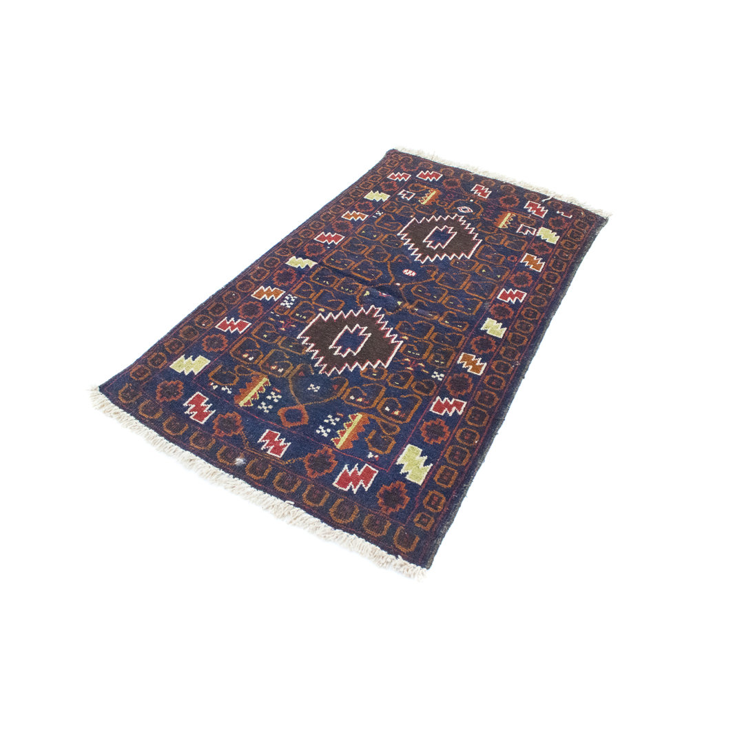 Hand Knotted Wool Brown Indoor/Outdoor Rug